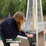 BU-KO Outdoor Gas Heater | Portable Patio Pyramid