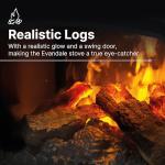 Dimplex Willowbrook Optimyst Electric Fireplace Heater