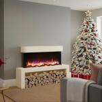 Wykeham Electric Fireplace Suite with Remote Control