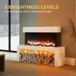 Wykeham Electric Fireplace Suite with Remote Control