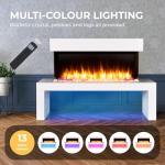 Wykeham Electric Fireplace Suite with Remote Control