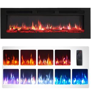 FLAMEKO Wilton 3-in-1 Electric Fireplace with Remote