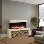 Wykeham Electric Fireplace Suite with Remote Control
