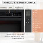 FLAMME Casella 43'' Freestanding Electric Fireplace