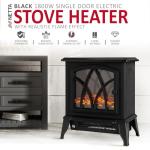 NETTA 2000W Electric Fireplace Stove with Flame Effect