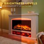 Endeavour Duggleby 48” Electric Fireplace Suite