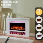 Endeavour Duggleby 48” Electric Fireplace Suite