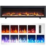 FlameKo 50" 3-in-1 Electric Fireplace with Remote