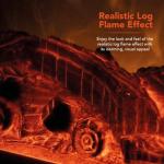 Warmlite Carlisle Double Door Panoramic Stove, 1800W