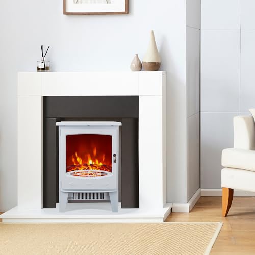 Neo Electric Freestanding Glass Window Fire Stove