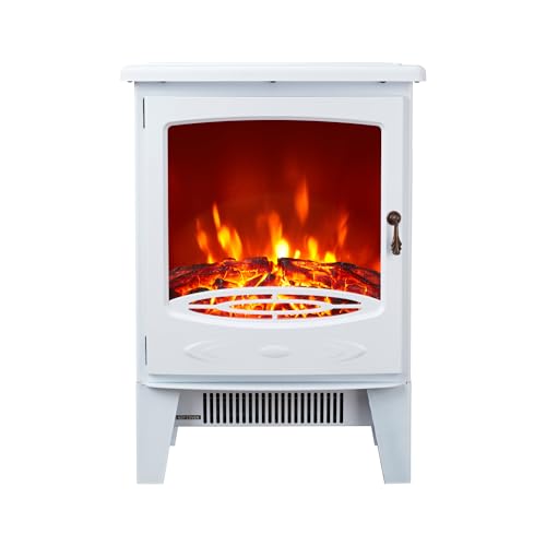 Neo Electric Freestanding Glass Window Fire Stove
