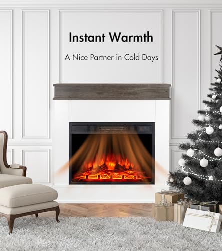 M.C.Haus 23" Electric Fireplace with Flame Effect