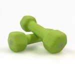 CAP Barbell 20 LB Set of Neoprene Dumbbells with Rack | 2, 3, 5 LB pairs