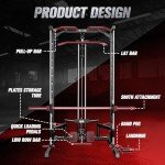 RitFit 2.0 Multifunctional Smith Machine Squat Rack