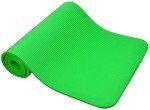 Fitvids All Purpose 1/2-Inch Extra Thick High Density Anti-Tear Exercise Yoga Mat and Knee Pad with Carrying Strap, Green