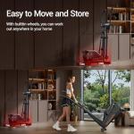 CURSOR FITNESS Elliptical Machine, Elliptical Exercise Machine for Home, Elliptical Training Machines with 8 Levels Resistance, Silent Magnetic Elliptical Trainer with 12" Stride and LCD Monitor