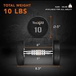 Yes4All Premium Urethane Dumbbell - 10 Pounds