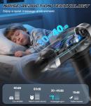 CAMEFER Massage Gun, Deep Tissue Massage Gun for Pain Relief, Handheld Electric Muscle Massager with 30 Speed Level 6 Massage Heads, Carrying Case, Ultra-Quiet Design