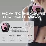 LIFECT Essential Breathable Workout Gloves, Knuckle Weight Lifting Gloves with Curved Open Back, for Powerlifting, Gym, Crossfit, Women and Men (Pink, Small)