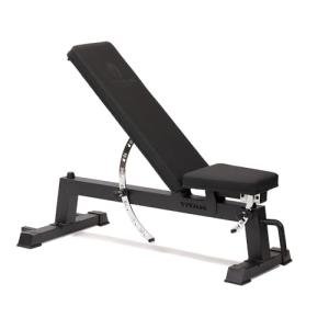 Titan Fitness Performance Series Adjustable Bench, Supports 650 LB Incline, Versatile Utility Bench for Home Gym Weightlifting,Strength Training, Flat, Incline, Upright Positions