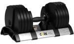 Core Fitness® Adjustable Dumbbell Weight Set by Affordable Dumbbells - Space Saver - Dumbbells for Your Home