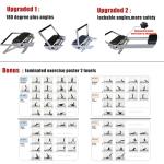 nexace Pilates Reformer Machine ,Foldable Pilates Machine Equipment for Home