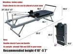 nexace Pilates Reformer Machine ,Foldable Pilates Machine Equipment for Home