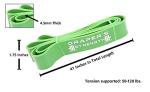 DRAPER'S STRENGTH Heavy Duty Resistance Stretch Loop Bands for Powerlifting Workout Exercise and Assisted Pull Ups 05. Green