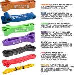 DRAPER'S STRENGTH Heavy Duty Resistance Stretch Loop Bands for Powerlifting Workout Exercise and Assisted Pull Ups 05. Green