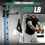 B52 Machine Home Gym with Power Rack, Cable Crossover, Dual Pulley System, Landmine, and Multi-Grip Pull-Up Bar – Heavy-Duty Fitness Equipment for Strength Training and Full-Body Workouts