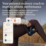 TheraGun Prime Plus Heated, Powerful Massage Gun for Enhanced Warm-Up & Workout Recovery - Quiet Deep Tissue Massager for Body and Back Pain Relief - Leg & Back Massager with Heat (Prime Plus)