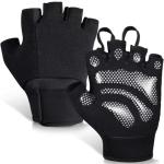 sunnex Gym Gloves for Women & Men - Fingerless Workout Gloves for Weightlifting, Lightweight Breathable Fitness for Sports