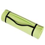 Extra Thick Yoga Mat- Non Slip Comfort Foam, Durable Exercise Mat For Fitness, Pilates and Workout With Carrying Strap By Wakeman Fitness (Green)