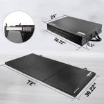 RitFit Folding Exercise Mat - 2 Inch Thick