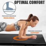 RitFit Folding Exercise Mat - 2 Inch Thick