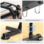 Power Cages Multi-Purpose Squat Rack with Cable Crossover System, Matching Weight Bench, Olympic Barbell Weight Set for Garage and Home Gyms (Black, L02-Power Cage+Weight Bench+Cast lron 220LBS)