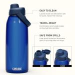 CamelBak Thrive Chug Tritan Renew Water Bottle Oxford, 50oz
