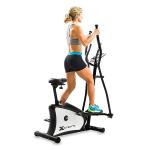 XTERRA Fitness EU150 Hybrid Elliptical/Upright Bike Several Levels of Resistance, Ergonomic Design, and Simple Yet Effective Display Interface