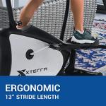 XTERRA Fitness EU150 Hybrid Elliptical/Upright Bike Several Levels of Resistance, Ergonomic Design, and Simple Yet Effective Display Interface