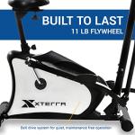 XTERRA Fitness EU150 Hybrid Elliptical/Upright Bike Several Levels of Resistance, Ergonomic Design, and Simple Yet Effective Display Interface