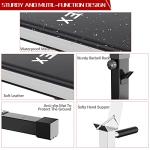 Lmdex Adjustable Weight Bench Press with Squat Rack Folding Multi-Function Dip Station for Full Body Workout Home Gym Strength