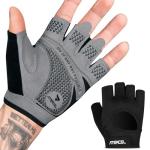 ATERCEL Weight Lifting Gloves Full Palm Protection, Workout Gloves for Gym, Cycling, Exercise, Breathable, Super Lightweight for Men and Women(Gray, M)