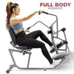 Sunny Health & Fitness Interactive Recumbent Elliptical