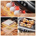 Zpptt Massage Guns Deep Tissue, Neck Massager with 16 Heads, 16-Head Massage Gun Set for Deep Tissue and Back, Shoulders, Legs, Pain Relief