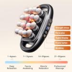 Zpptt Massage Guns Deep Tissue, Neck Massager with 16 Heads, 16-Head Massage Gun Set for Deep Tissue and Back, Shoulders, Legs, Pain Relief