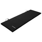 BalanceFrom 6x2 Feet 3-Panel Folding Gymnastics Mat – 1.5-Inch Thick Pad with Vinyl Surface and Carrying Handles for Tumbling, Yoga, Pilates, Home Workouts, and Martial Arts