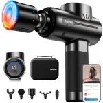 RENPHO Massage Gun with Heat and Cold, Portable Percussion Muscle Deep Tissue Massager with Carry Case, Gifts for Men Women