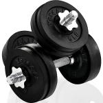 Yes4All 60 lb Adjustable Cast Iron Dumbbells