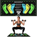 31.5'' X 13.8'' Non-Slip Squat Mat with Foot Position, Pro-Grade Exercise Mat Great for Squats, Leg and Lunges, Improving Muscle Activation, Versatility and Safety, Ideal for Home Fitness Enthusiasts