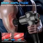 TOLOCO Deep Tissue Massage Gun with 12 Heads